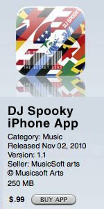 DJ Spooky Secret Song iPhone App