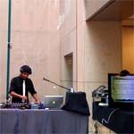 DJ Spooky Apple Store, Secret Song iPhone App Launch. Sydney, Australia. December 28, 2009