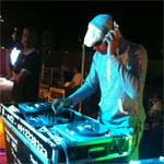 DJ Spooky concert in Khartoum. May 7, 2010