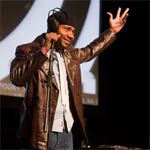 DJ Spooky Concert at The Tate Modern Museum, 10th Anniversary. London. May 14-16, 2010. Photograph by Tom Medwell